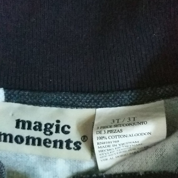 3T tropical set: Palm tree polo & white shorts - Picture 3 of 5